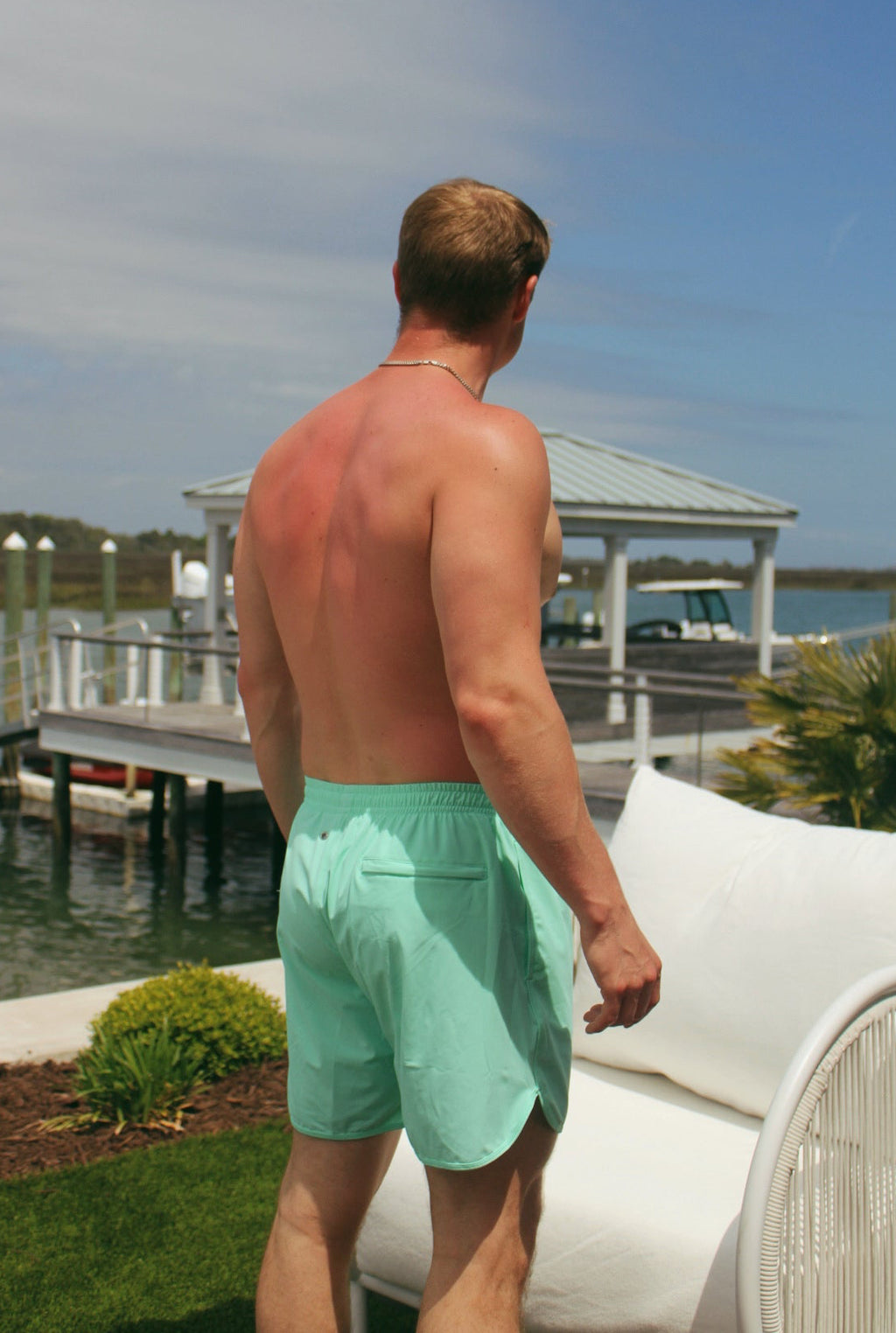 Azure Mens Swim Shorts