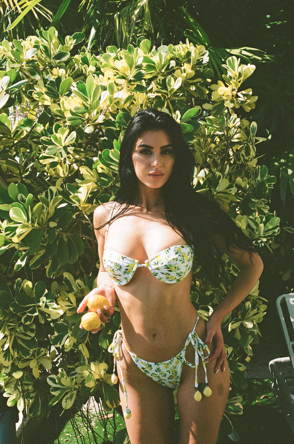 Lemon Side Tie Bottom